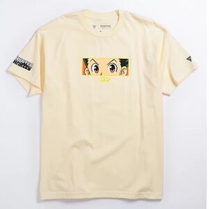 Hypland × Hunter x Hunter Gon Eye light yellow  T-Shirt